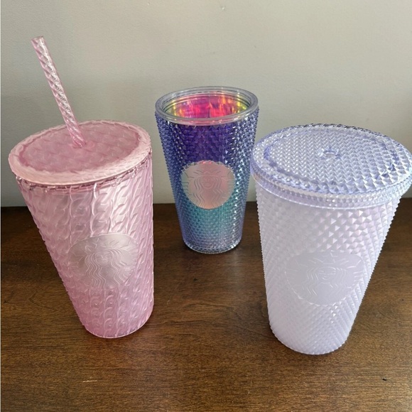 Lot of 3 l6oz Starbucks Cups New-other
1 without Lid 1 Straw only for all three - Picture 1 of 12